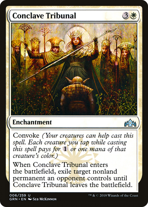 Conclave Tribunal (GRN-006) - uncommon - Foil