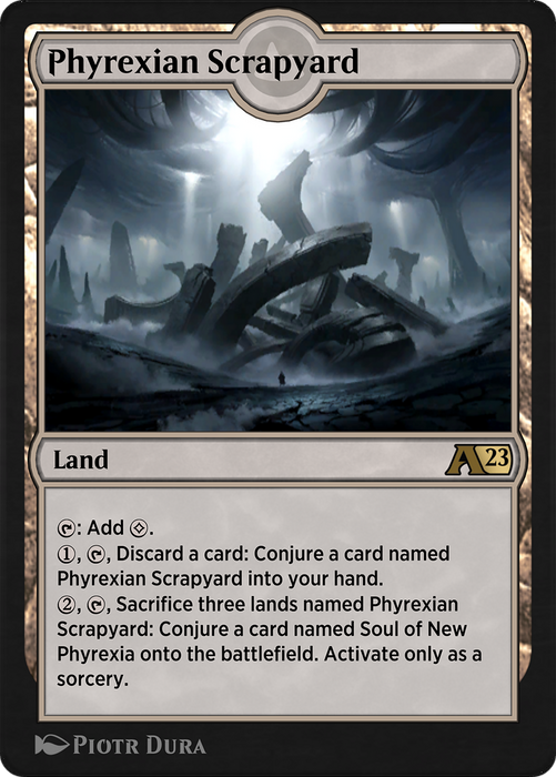 Phyrexian Scrapyard (YONE-030) - rare