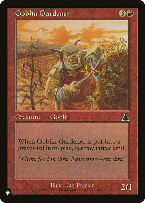 Goblin Gardener (LIST-UDS-84) - common