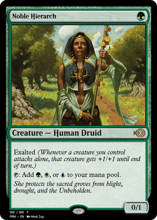 Noble Hierarch (PRM-58239) - rare - Foil