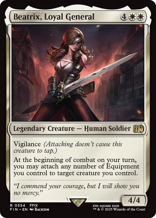 Beatrix, Loyal General (FIN-554) - rare