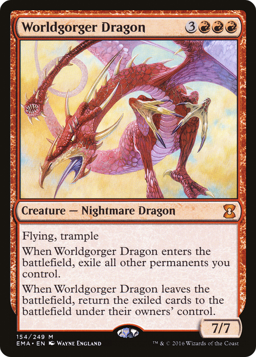 Worldgorger Dragon (EMA-154) - mythic