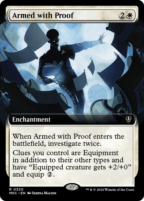 Armed with Proof (MKC-320) - rare: (Extended Art)
