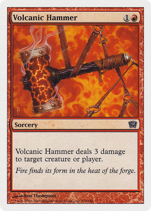 Volcanic Hammer (9ED-226) - common