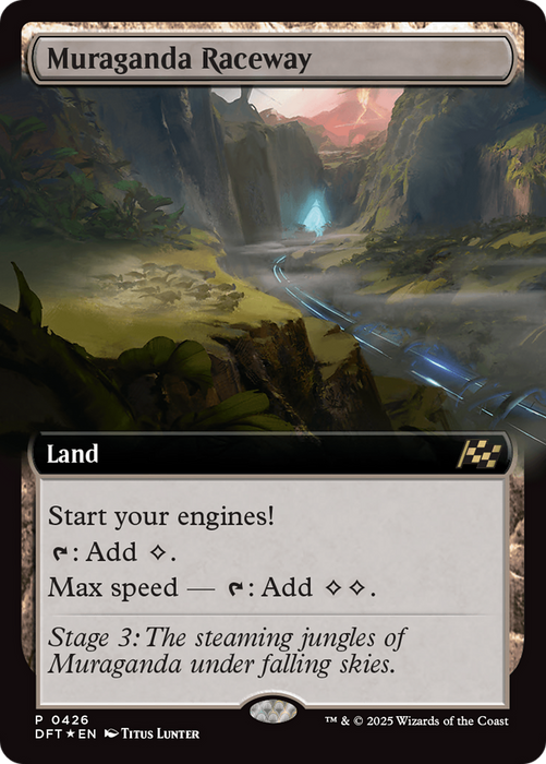 Muraganda Raceway (DFT-426) - rare: (Extended Art) - Foil