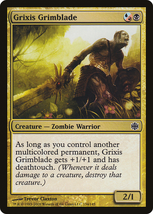 Grixis Grimblade (ARB-134) - common