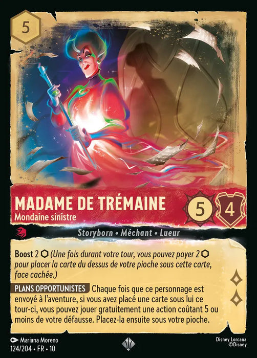 Madame de Trémaine - Mondaine sinistre (124/204) - LDLP - Très Rare - Cold Foil