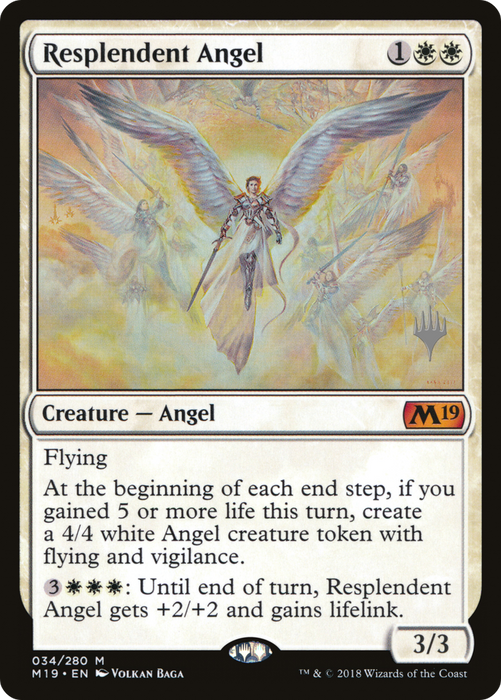 Resplendent Angel (PPM20-34P) - mythic - Foil