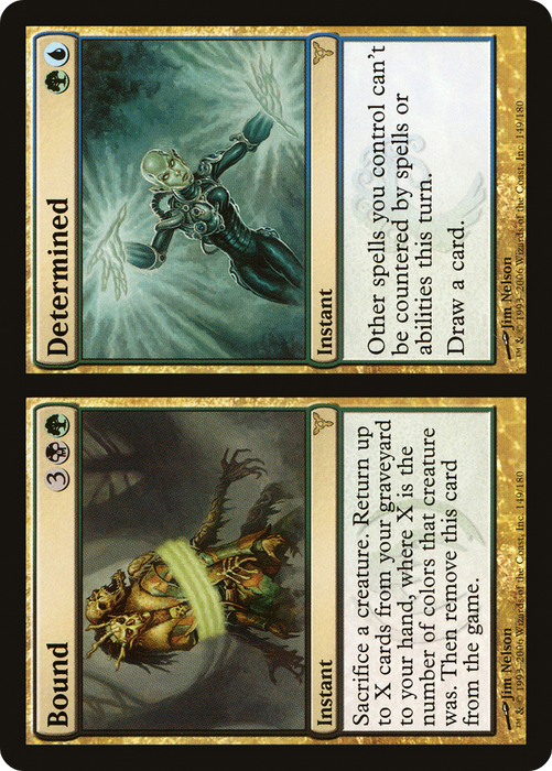 Bound // Determined (DIS-149) - rare - Foil
