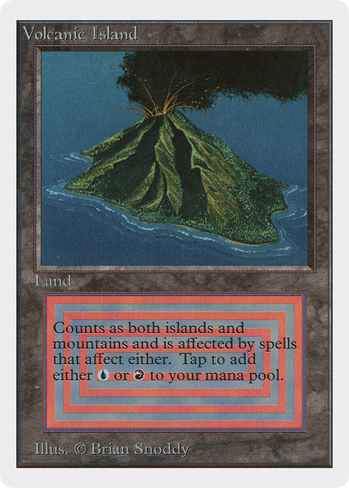 Volcanic Island (2ED-287) - rare
