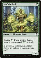 Leafkin Druid (NCC-299) - common