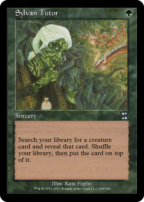 Sylvan Tutor (ME4-169) - uncommon - Foil