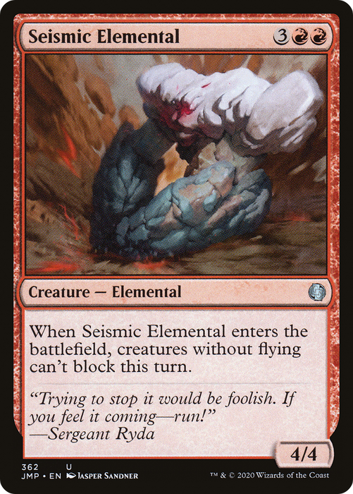 Seismic Elemental (JMP-362) - uncommon