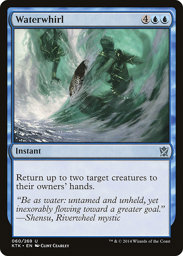 Waterwhirl (KTK-060) - uncommon - Foil