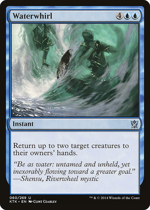 Waterwhirl (KTK-060) - uncommon
