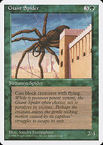 Giant Spider (4ED-249) - common