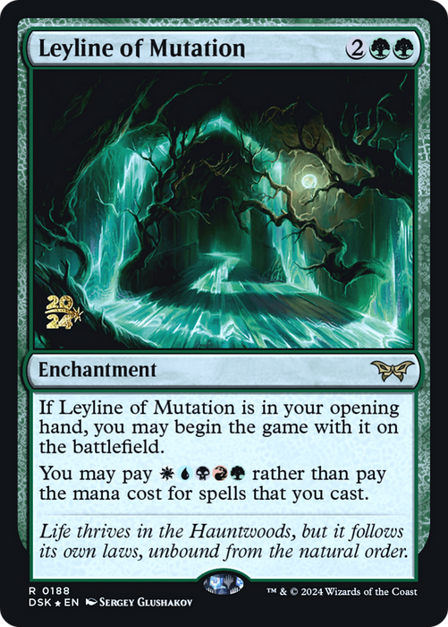 Leyline of Mutation (PRE-188S) - rare - Foil