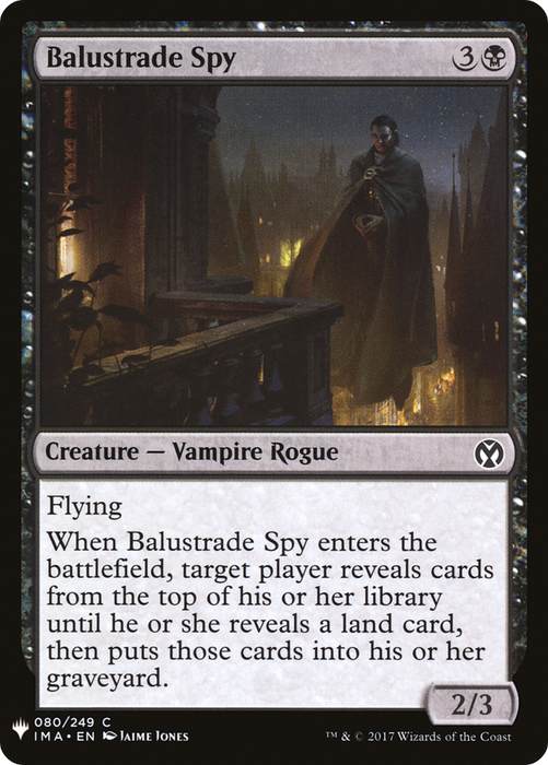 Balustrade Spy (LIST-IMA-80) - common