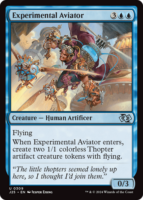Experimental Aviator (J25-309) - uncommon
