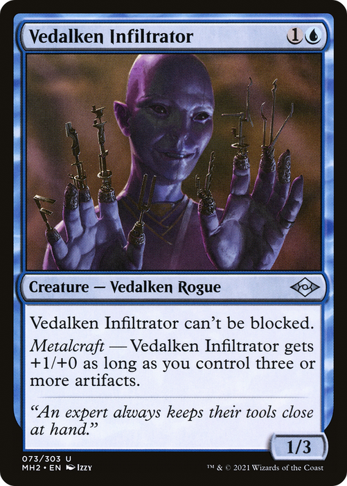 Vedalken Infiltrator (MH2-073) - uncommon - Foil
