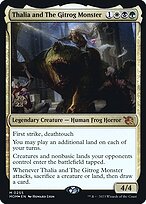 Thalia and The Gitrog Monster (PRE-255S) - mythic - Foil
