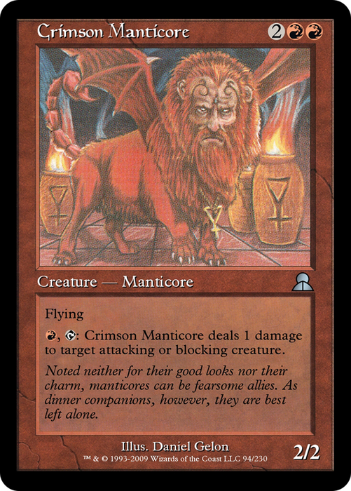 Crimson Manticore (ME3-094) - uncommon