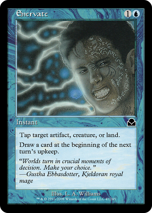 Enervate (ME2-047) - common - Foil