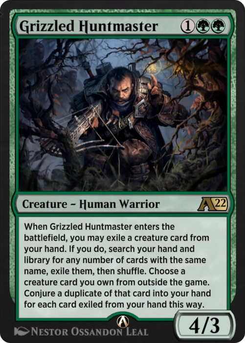 Grizzled Huntmaster (Y22-049) - rare