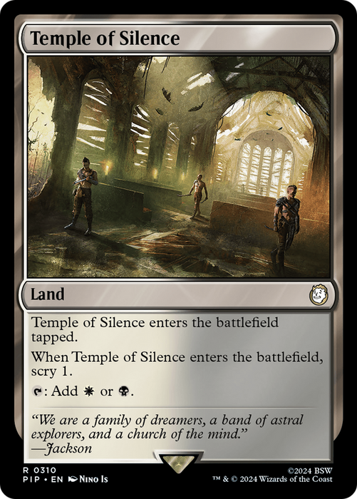 Temple of Silence (PIP-310) - rare