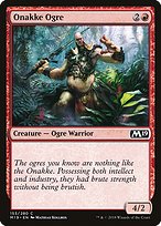Onakke Ogre (M19-153) - common - Foil