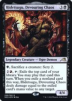 Hidetsugu, Devouring Chaos (PRE-99S) - rare - Foil