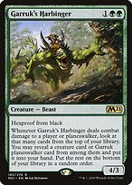 Garruk's Harbinger (M21-185) - rare - Foil