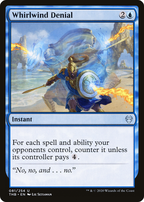 Whirlwind Denial (THB-081) - uncommon - Foil