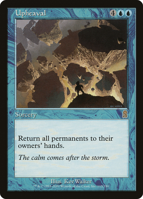 Upheaval (ODY-113) - rare - Foil