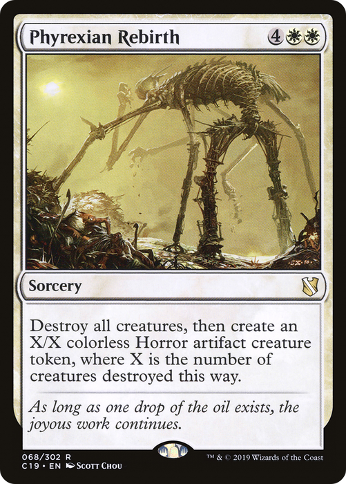 Phyrexian Rebirth (C19-068) - rare