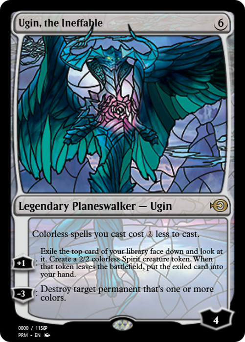 Ugin, the Ineffable (PRM-77969) - rare