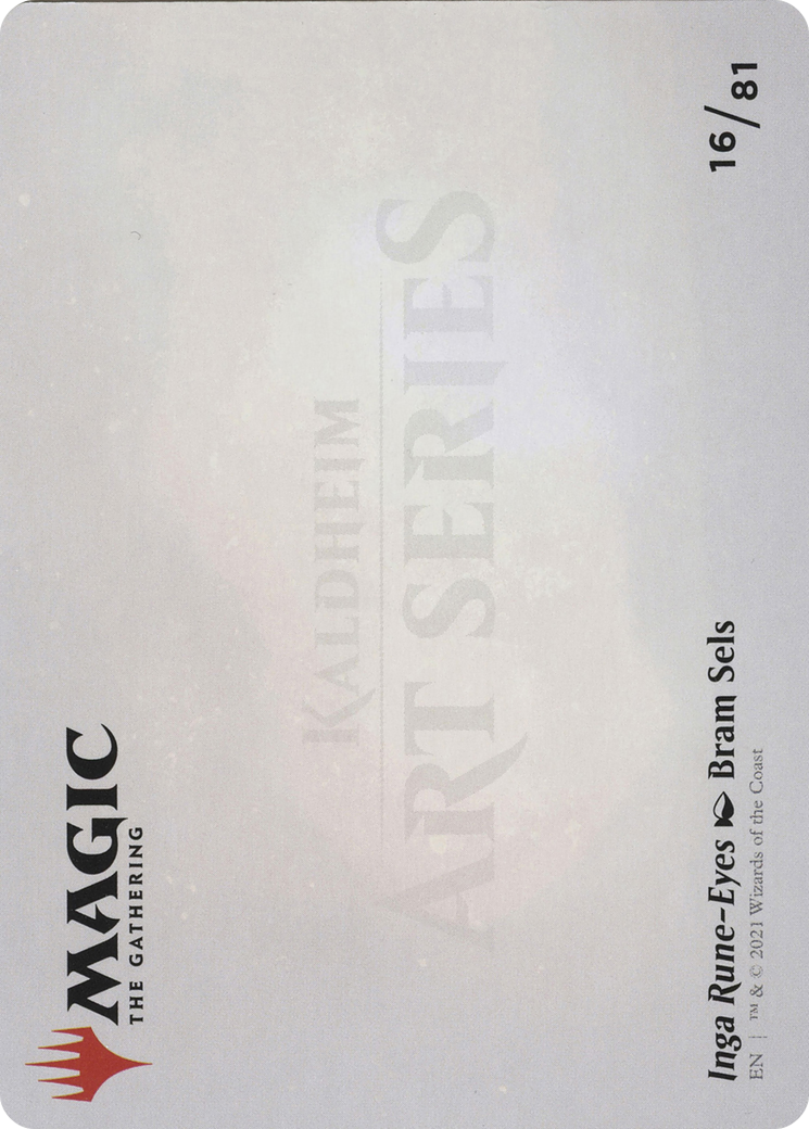 Inga Rune-Eyes // Inga Rune-Eyes (AKHM-016) - common (Borderless)