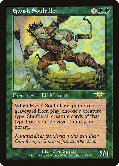 Elvish Soultiller (LGN-124) - rare
