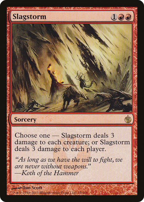 Slagstorm (MBS-075) - rare
