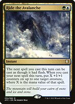 Ride the Avalanche (AFC-054) - rare