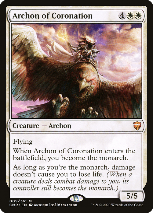 Archon of Coronation (CMR-009) - mythic
