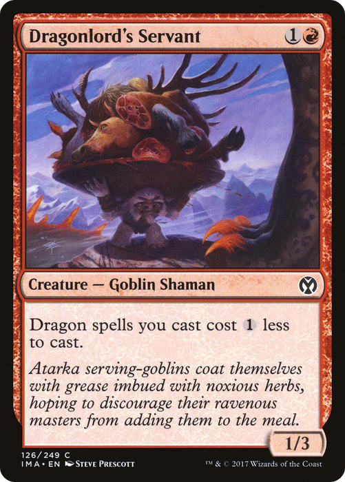 Dragonlord's Servant (IMA-126) - common - Foil