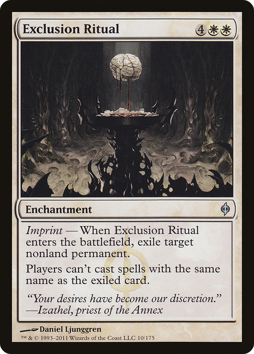 Exclusion Ritual (NPH-010) - uncommon