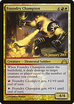 Foundry Champion (PRE-165★) - rare - Foil