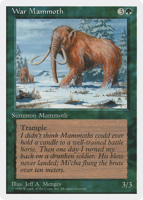 War Mammoth (2PS-045) - common