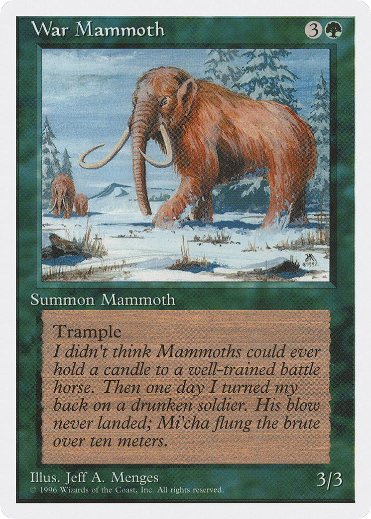 War Mammoth (2PS-045) - common
