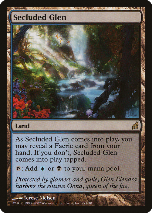 Secluded Glen (LRW-271) - rare - Foil