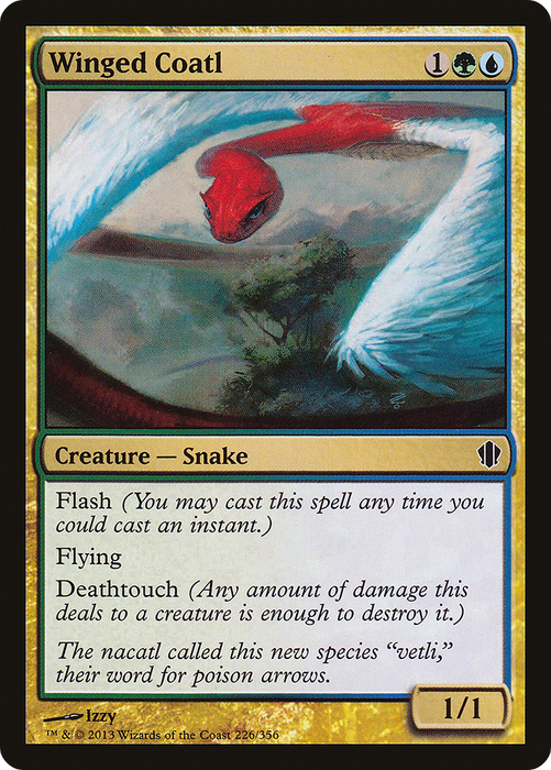 Winged Coatl (C13-226) - common
