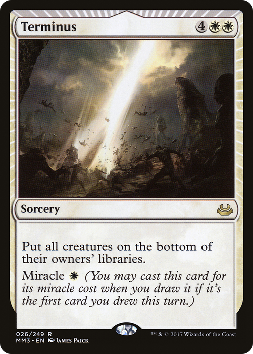 Terminus (MM3-026) - rare: (miracle)