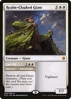 Realm-Cloaked Giant // Cast Off (ELD-026) - mythic - Foil